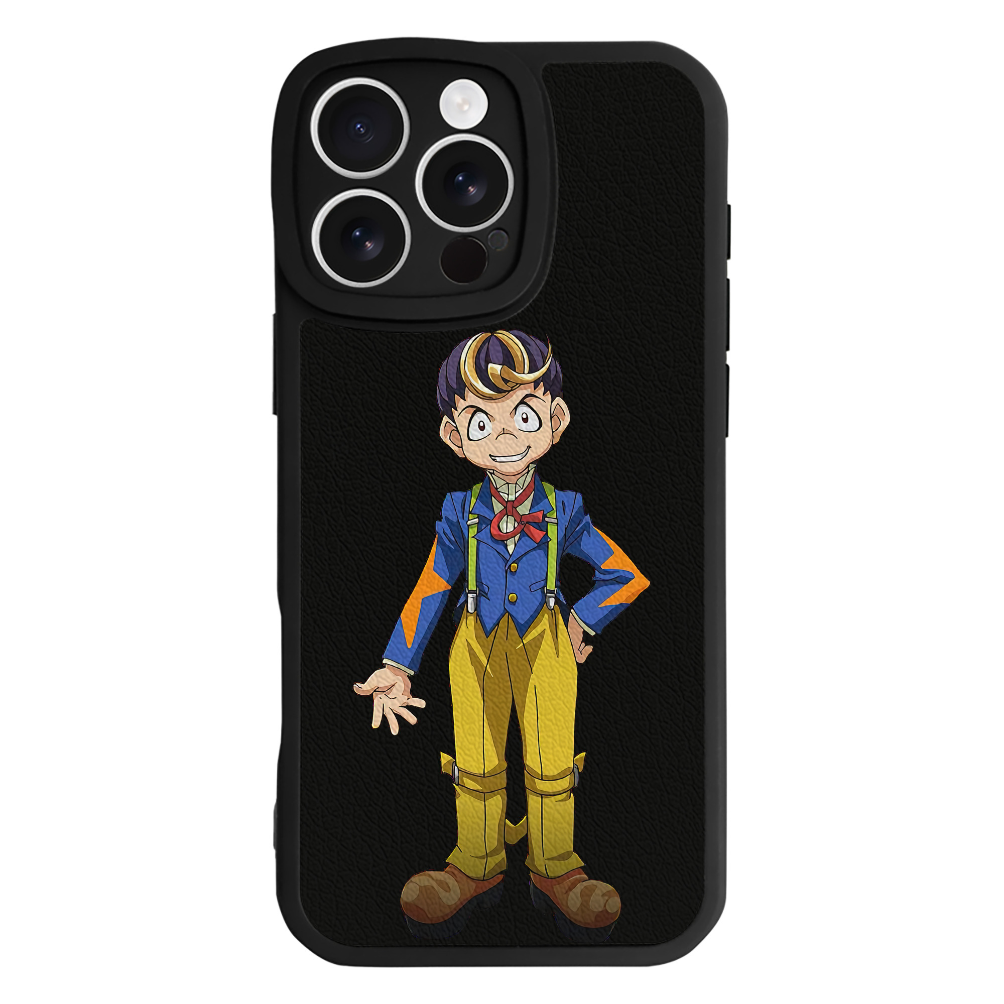 遊☆戯☆王 Yu-Gi-Oh! 【iPhone 16シリーズ対応】シリコンスマホケース（レザー調） 材質：シリコン
